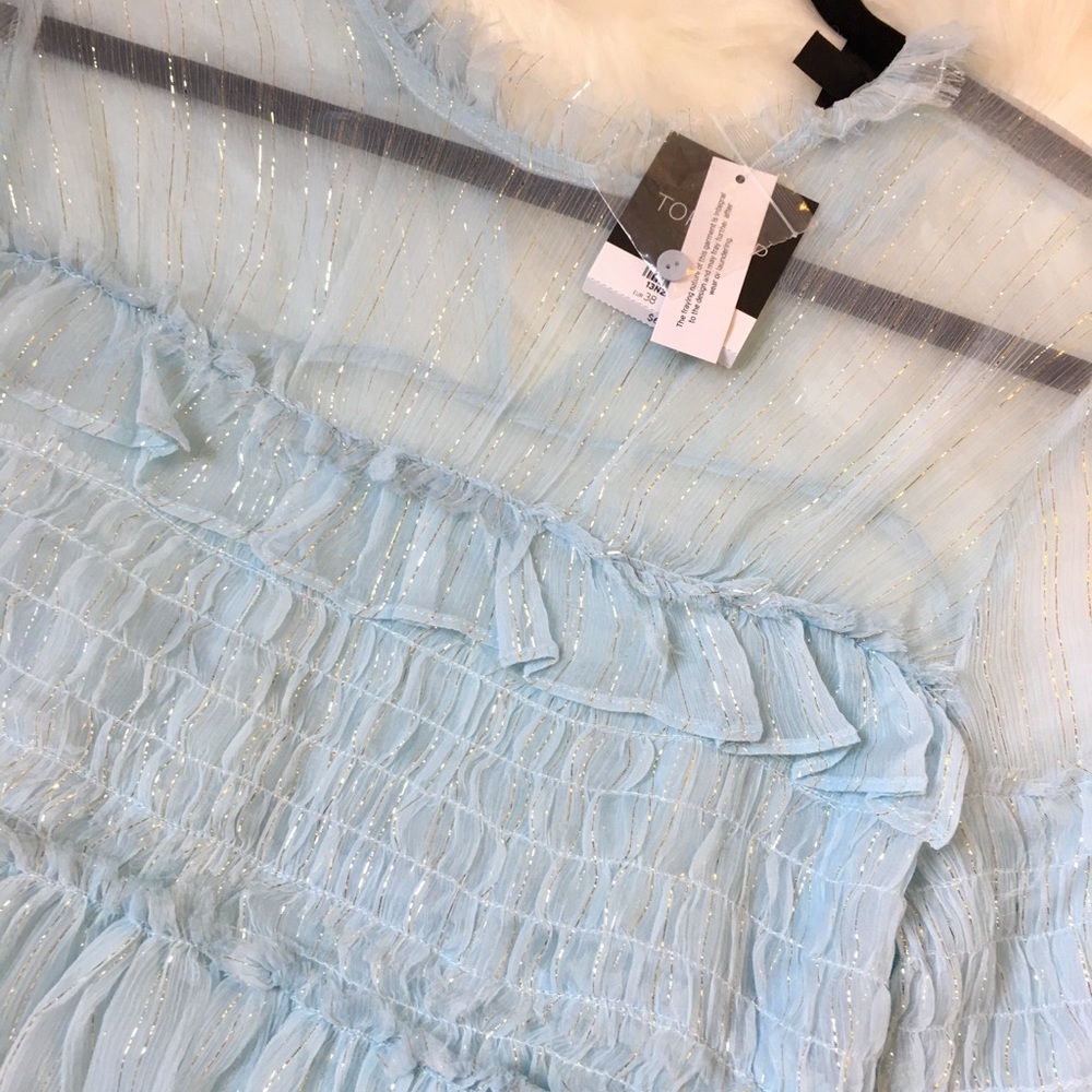 Topshop Babydoll Blouse